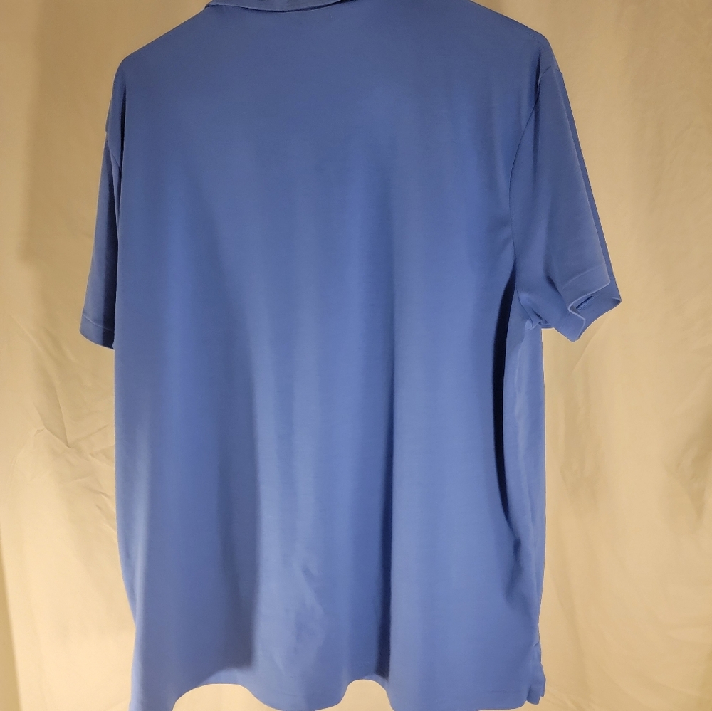 POLO Ralph Lauren Faded Royal Blue Heather Mens Blue Label Customer Slim Fit‎ XL - Picture 4 of 10